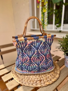 Bolso Brioche a crochet